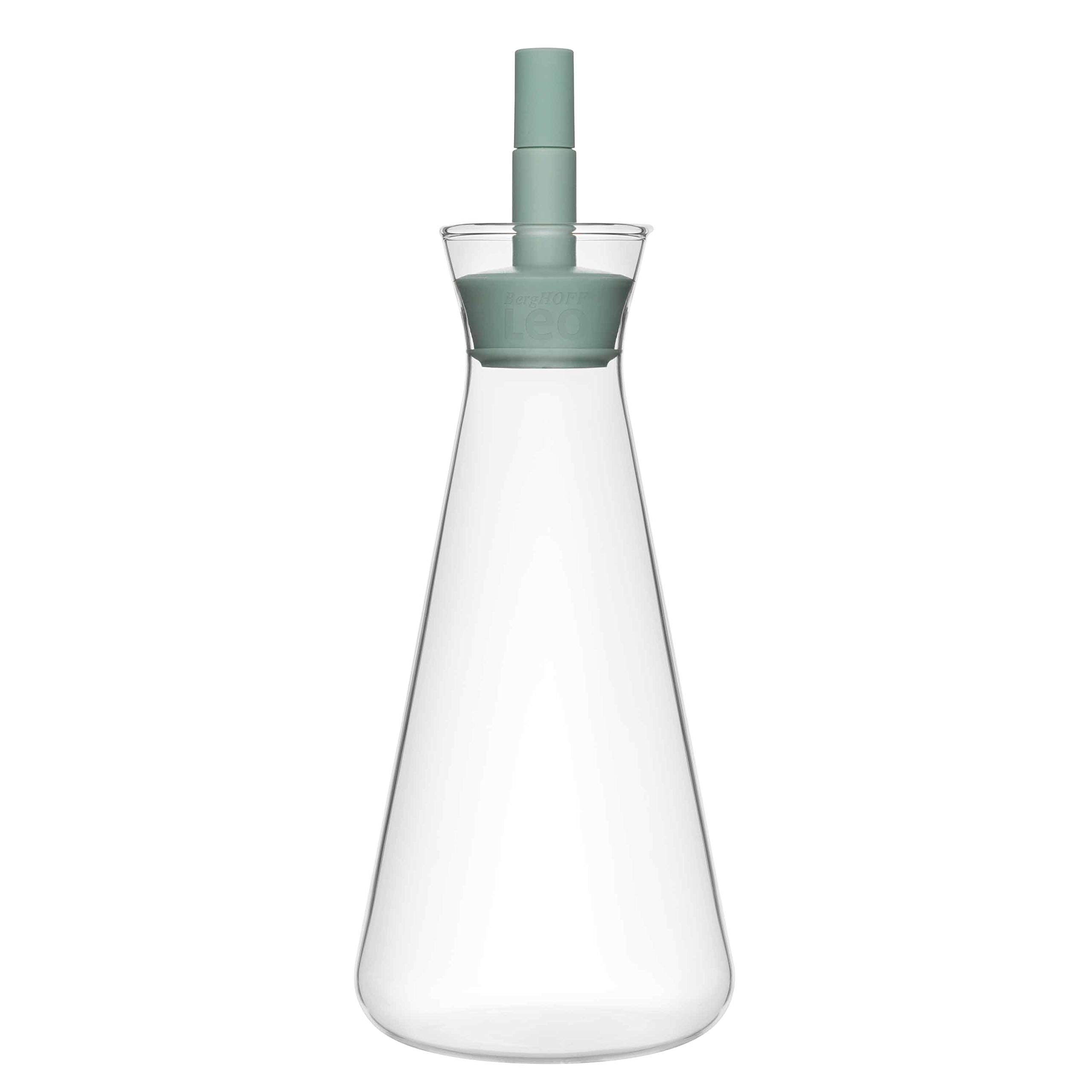 Amazon.com: Berghoff Glass Oil Dispenser, Drip Stop Bottle with